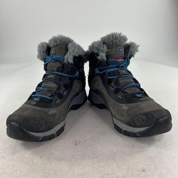 Merrell Thermo Arc 6 Beluga Boot Women US 8 Gray Suede Waterproof 200G Hiking - Picture 7 of 10